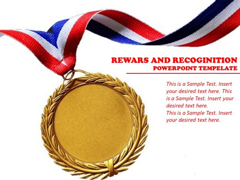 Reward And Recognition PowerPoint Template Slide Slidevilla