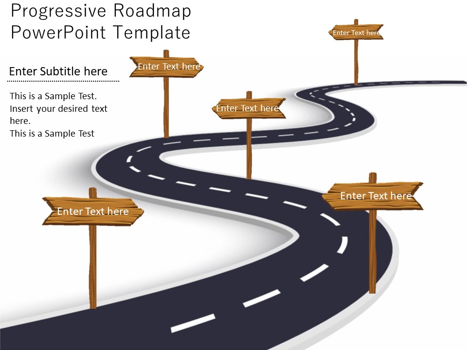 roadmap slide template