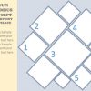 Multi Rhombus Concept PowerPoint Template