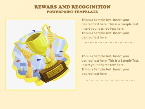 Reward And Recognition PowerPoint Template