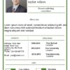 Professional Senior Marketing Consultant Two Page Resume