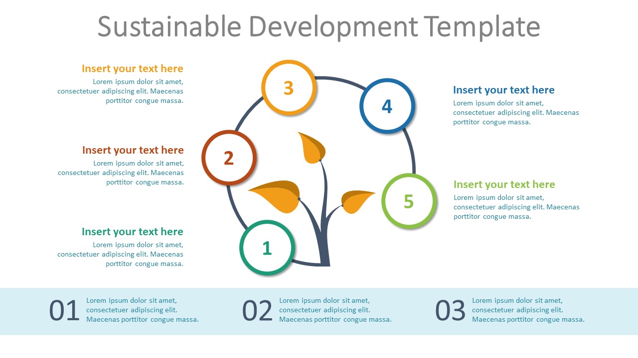 Sustainable Development PowerPoint Template Infographic PPT Slidevilla