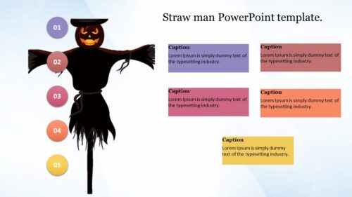 Straw Man PowerPoint Template