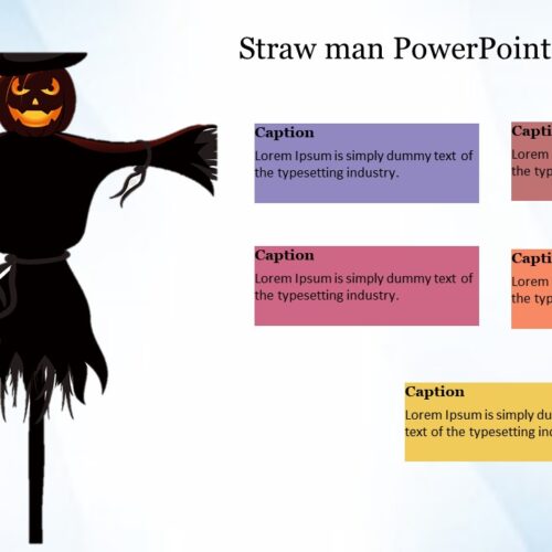 Straw Man PowerPoint Template